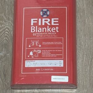 Fire Blanket for Kitchen and Home, Fiberglass Fire Safety Blankets for Survival